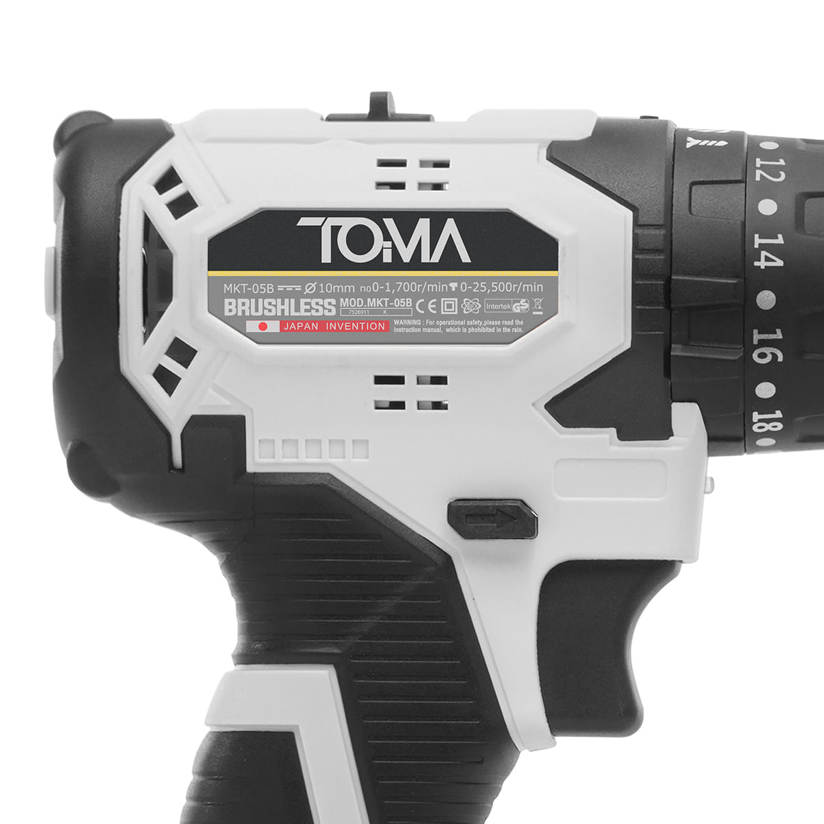 สว่านไร้สาย (เฉพาะเครื่องเปล่า) TOMA JAPAN รุ่น MKT-05B 20V_6
